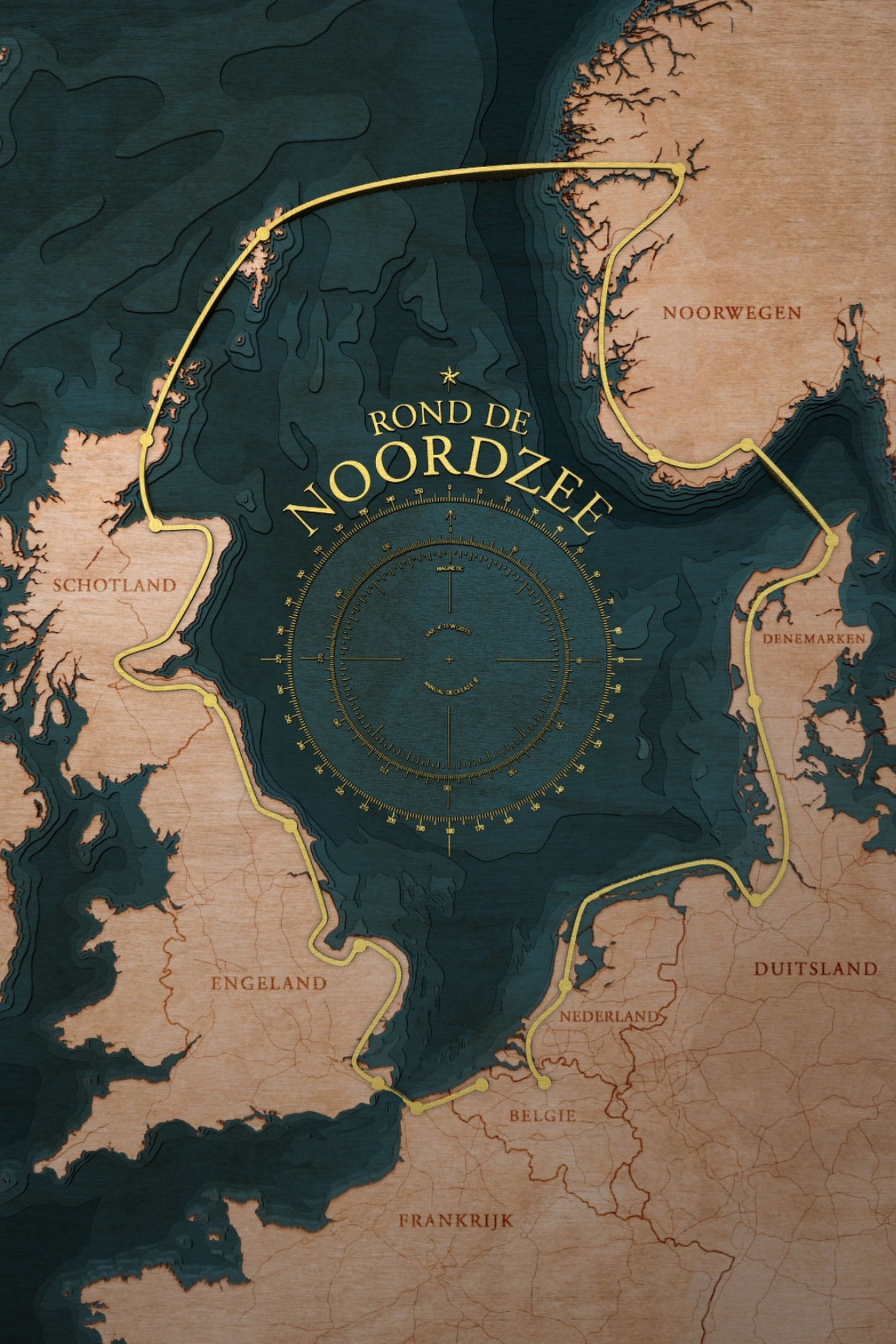 Poster de Rond de Noordzee