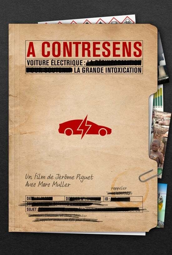 Poster de A Contresens : La voiture électrique