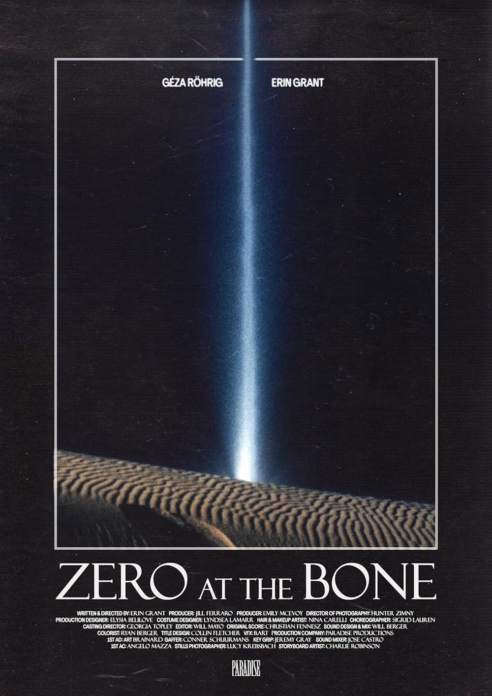 Poster de Zero at the Bone