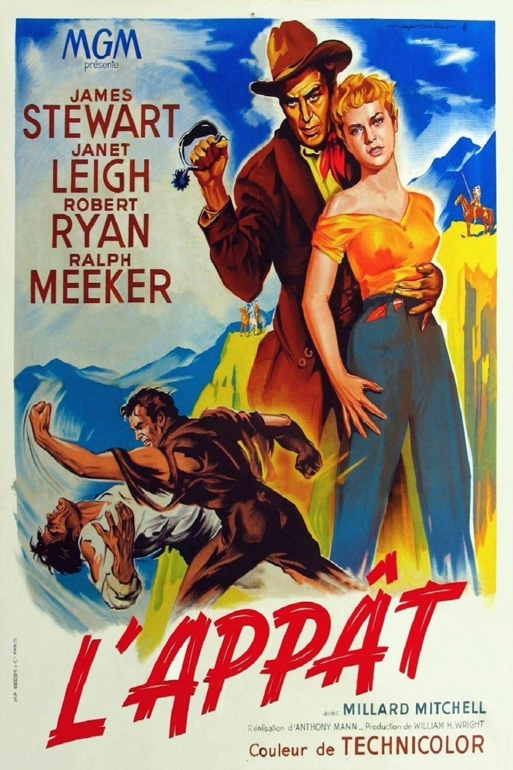 Affiche du film The Naked Spur