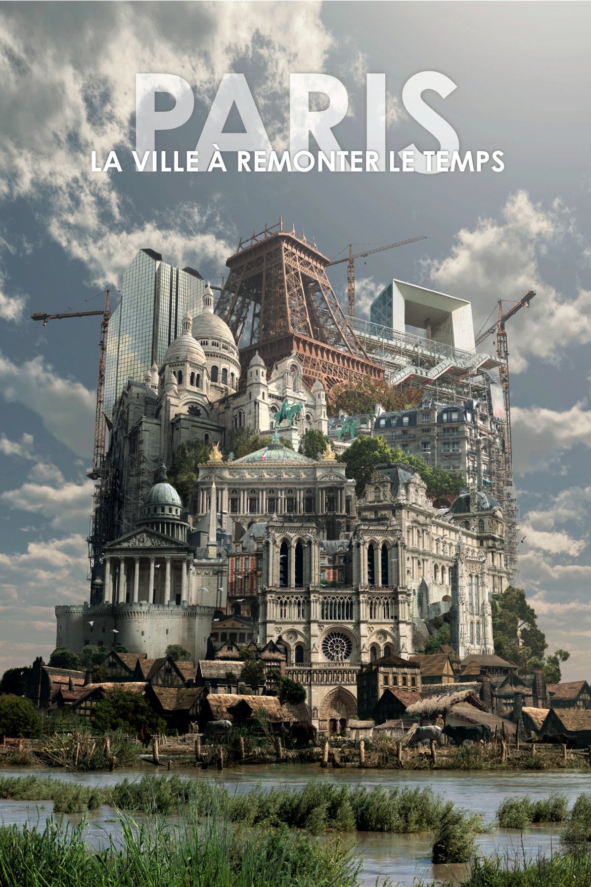 Poster de Paris, la ville à remonter le temps