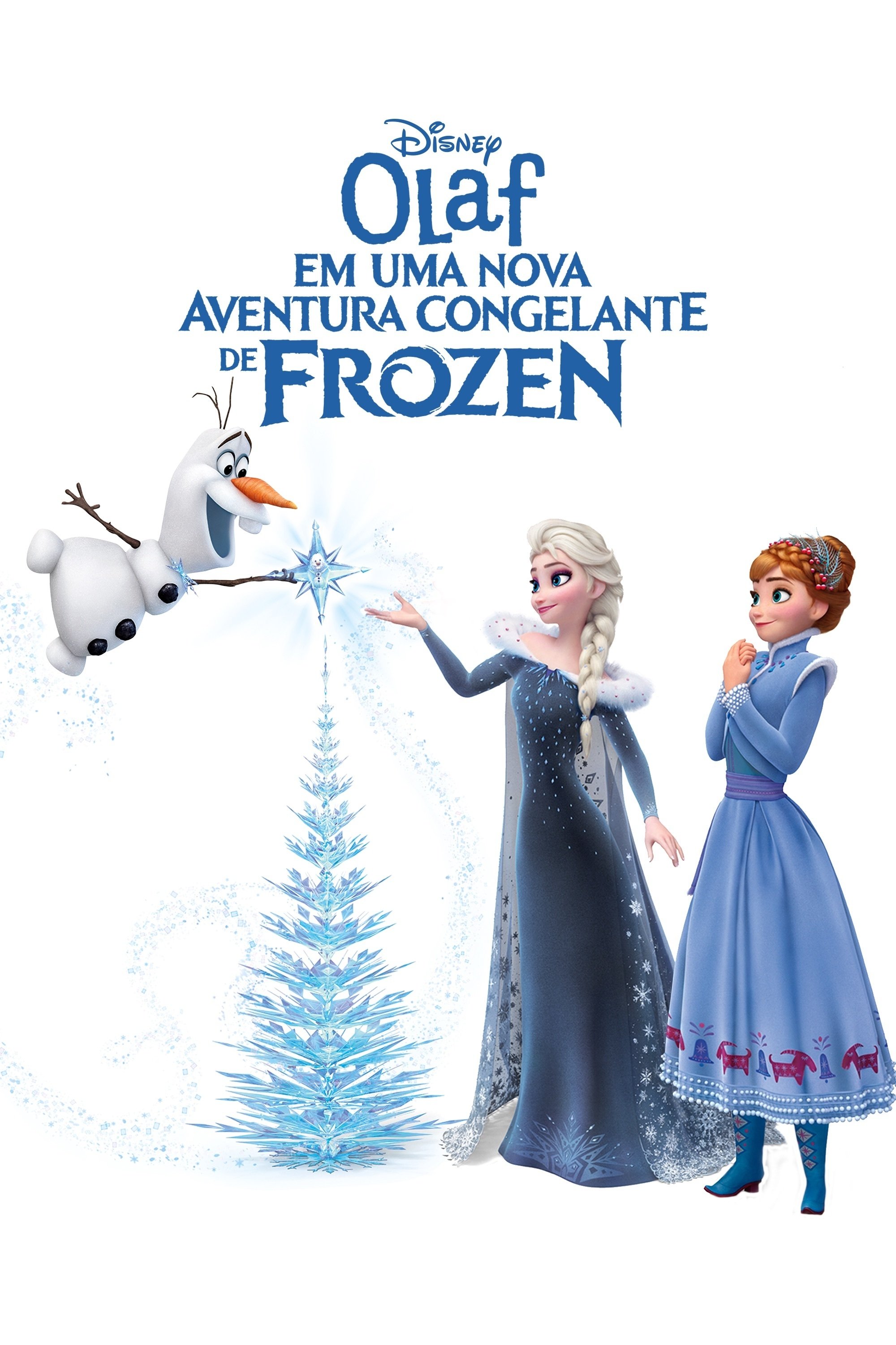Poster de Olaf em uma Nova Aventura Congelante de Frozen