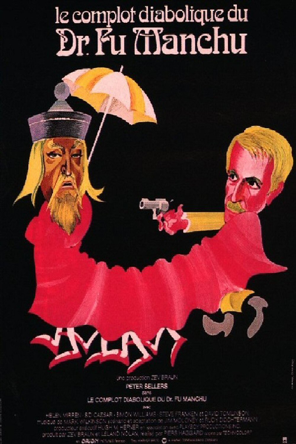 Affiche du film The Fiendish Plot of Dr. Fu Manchu