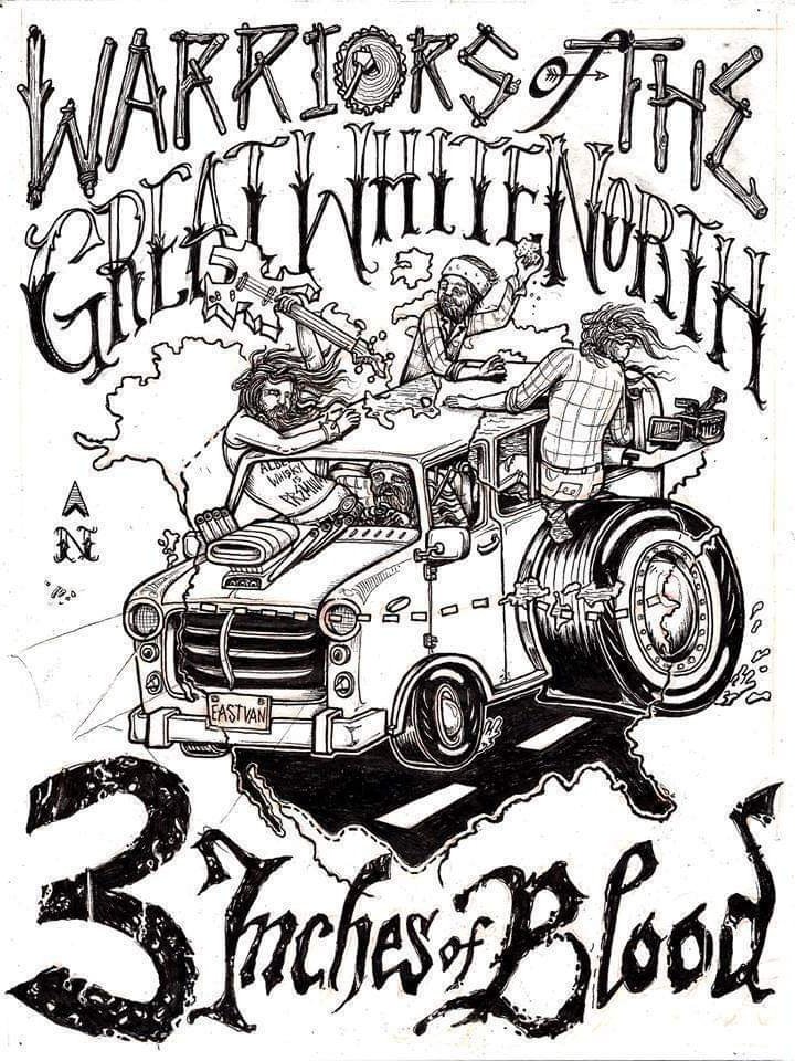 Poster de 3 Inches Of Blood: Warriors Of The Great White North