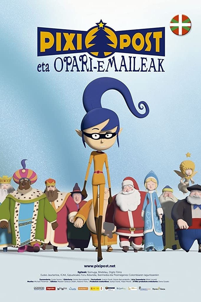 Poster de Pixi Post eta opari-emaileak
