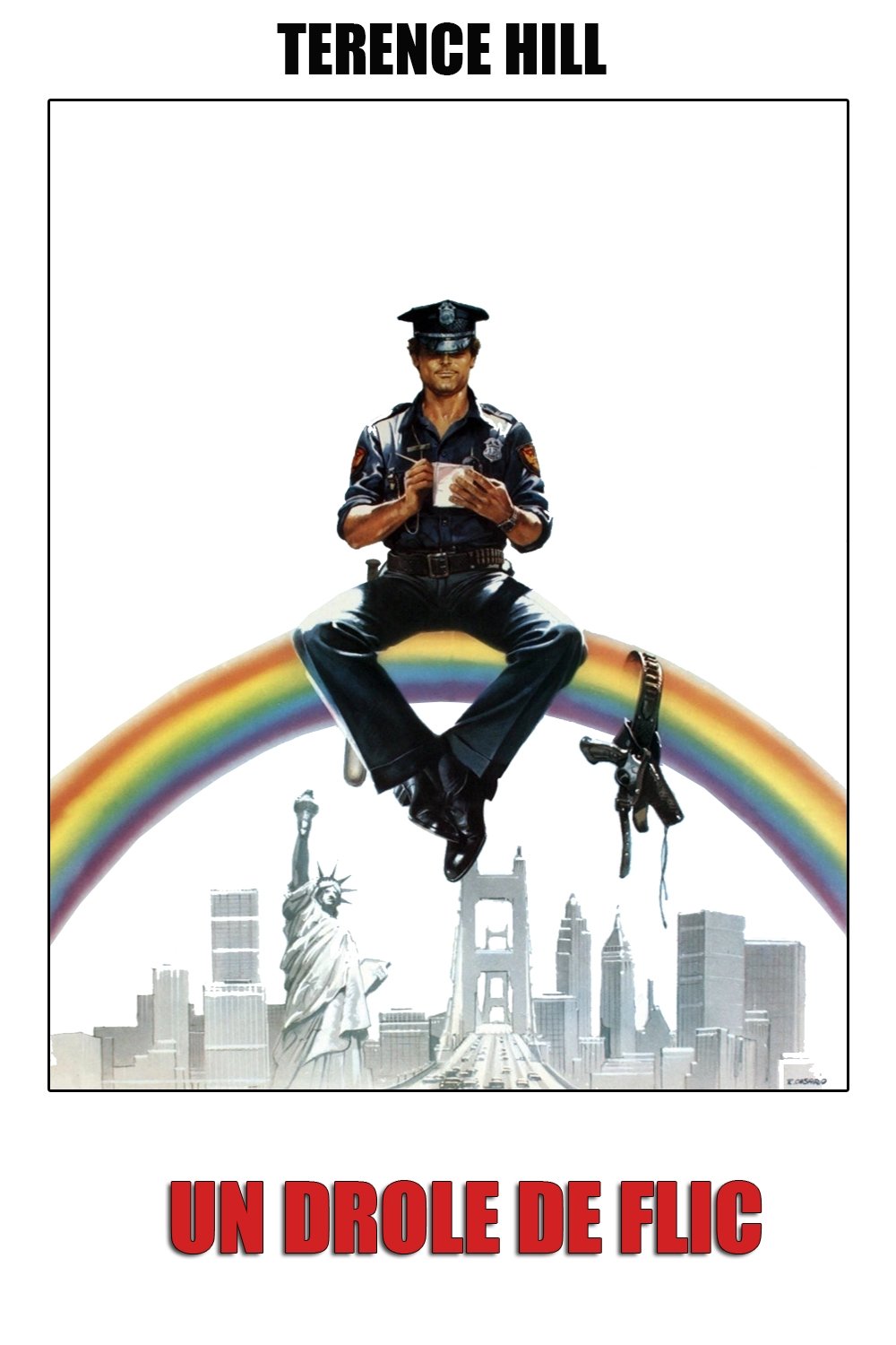 Affiche du film Un drôle de flic