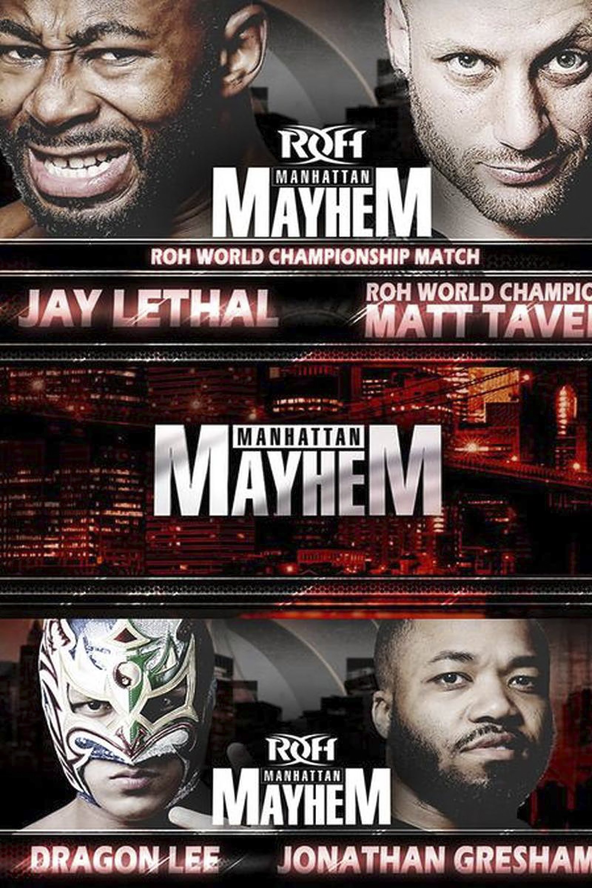 Affiche du film ROH: Manhattan Mayhem