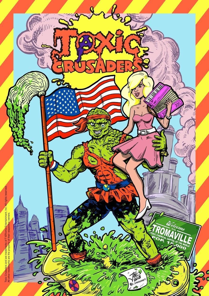Poster de Toxic Crusaders