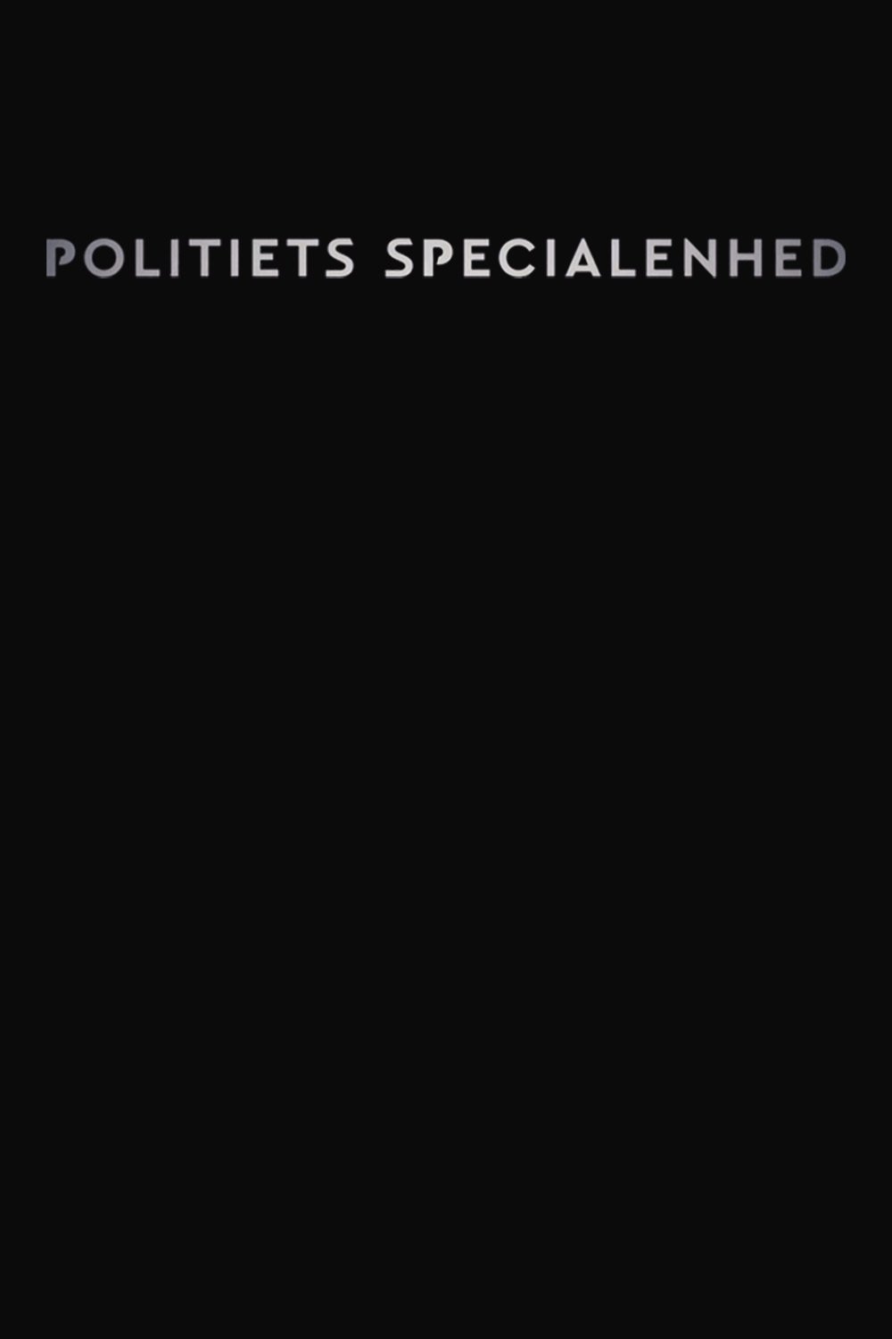 Poster of Politiets specialenhed