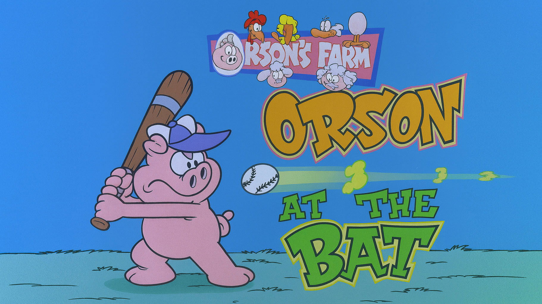 Orson at Bat