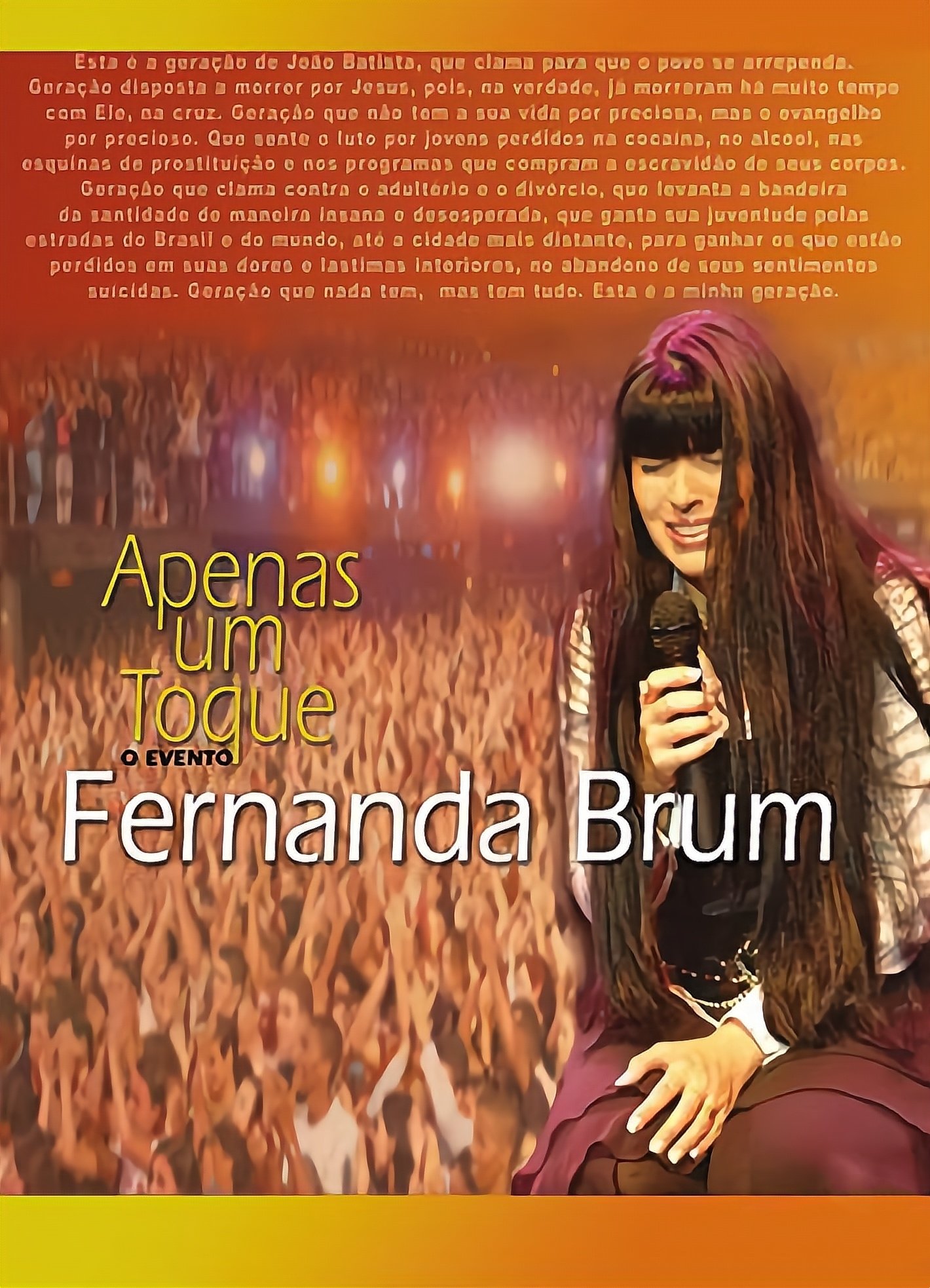 Poster de Fernanda Brum - Apenas Um Toque: O Evento