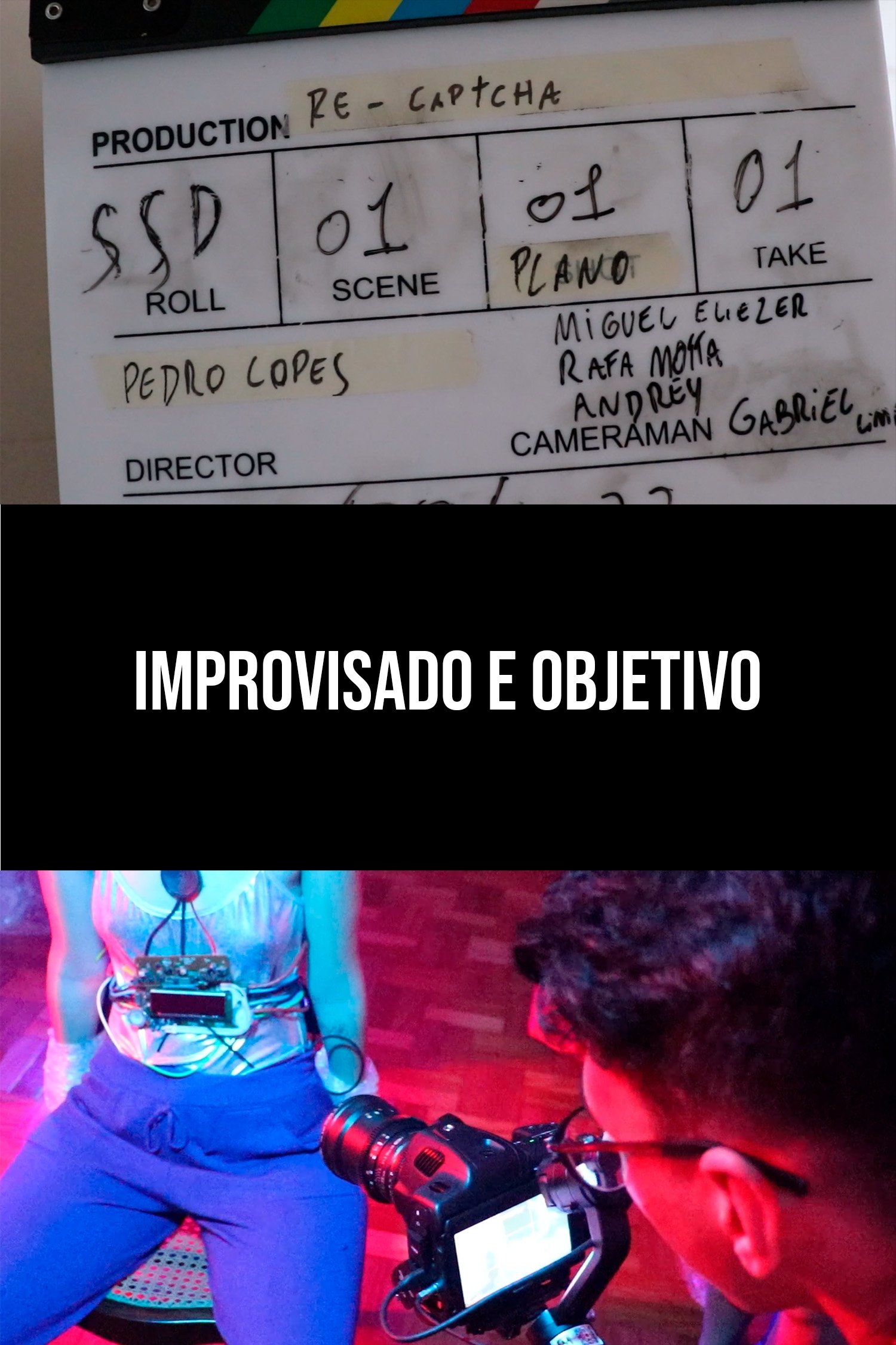 Poster de Improvisado e Objetivo