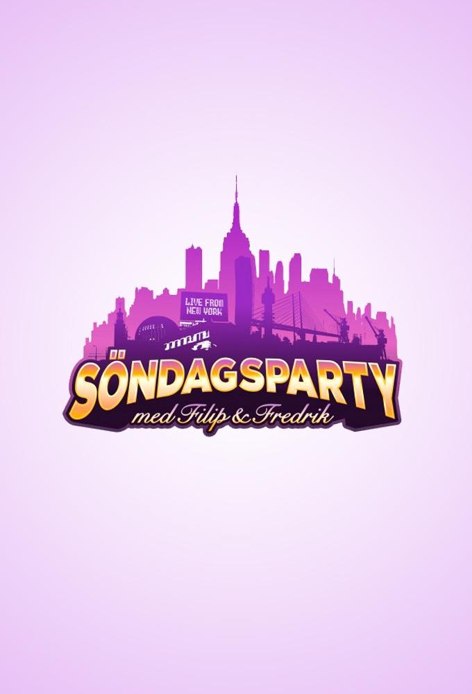 Poster de Söndagsparty med Filip & Fredrik