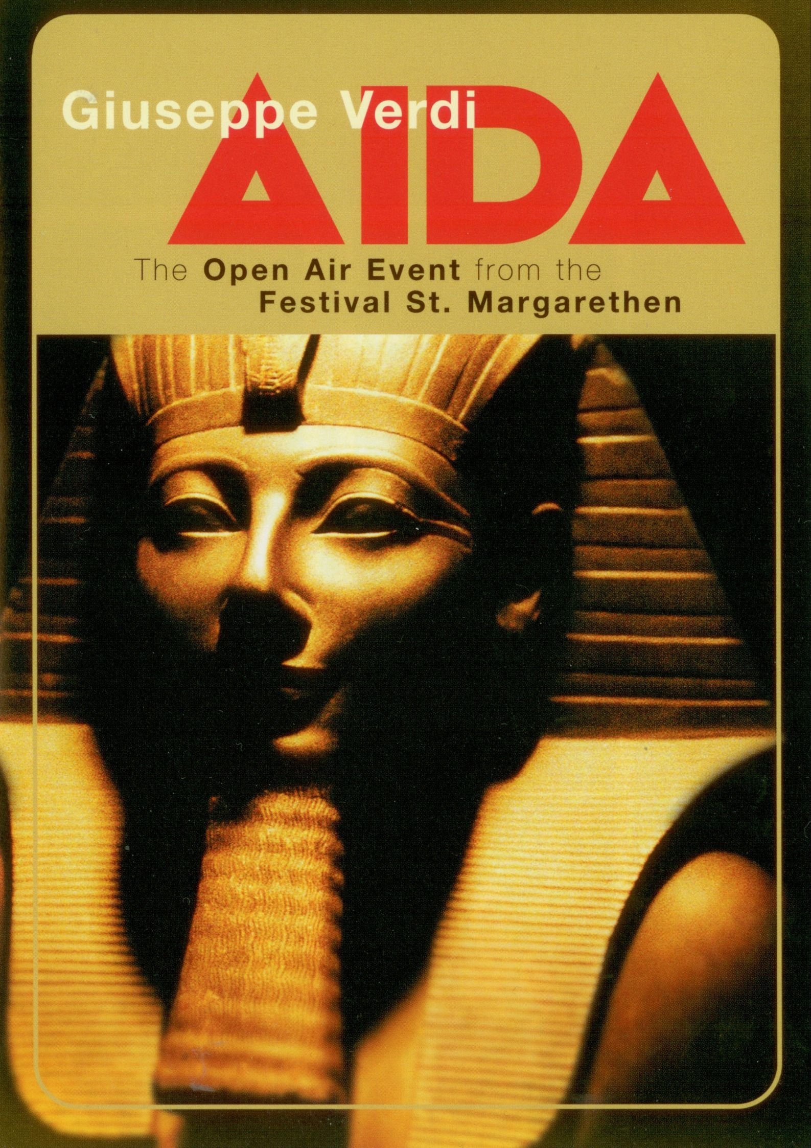 Poster de Verdi: Aida (The Open Air Event from the Festival St Margarenthen)