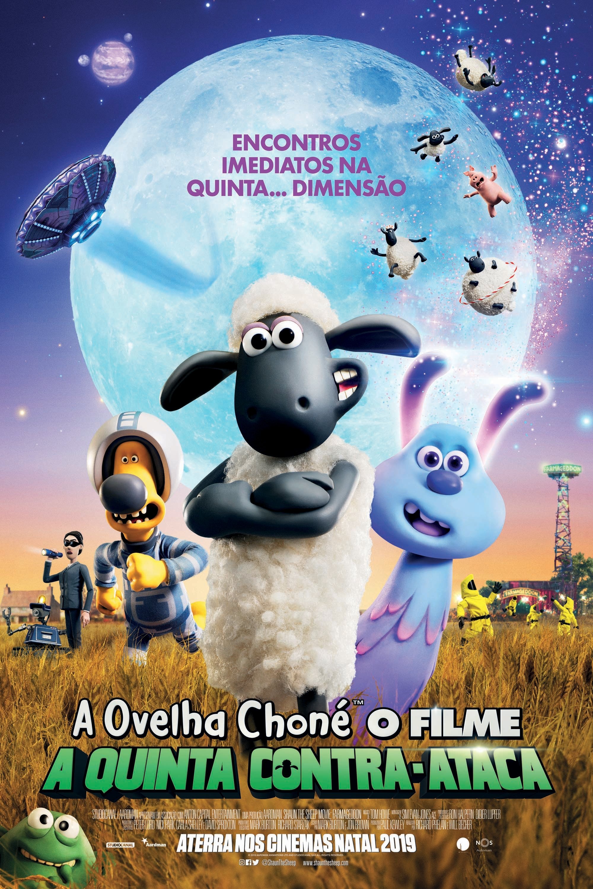 Poster de Shaun, o Carneiro - O Filme: A Fazenda Contra-Ataca