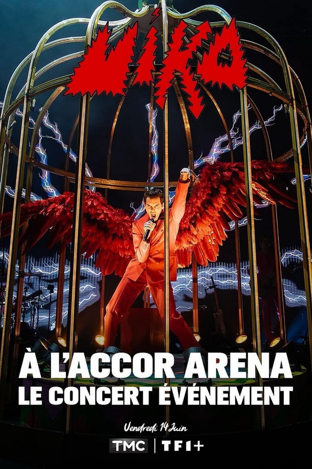 Poster de Mika à l'Accor Arena : Le concert évènement