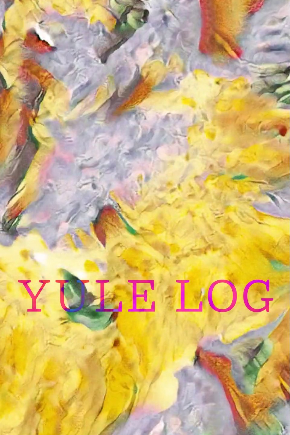 Poster de Yule Log