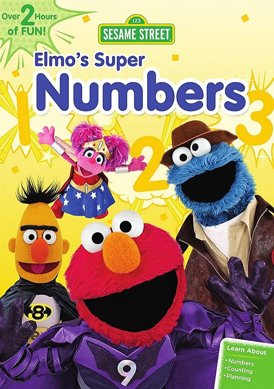 Affiche du film Sesame Street: Elmo's Super Numbers