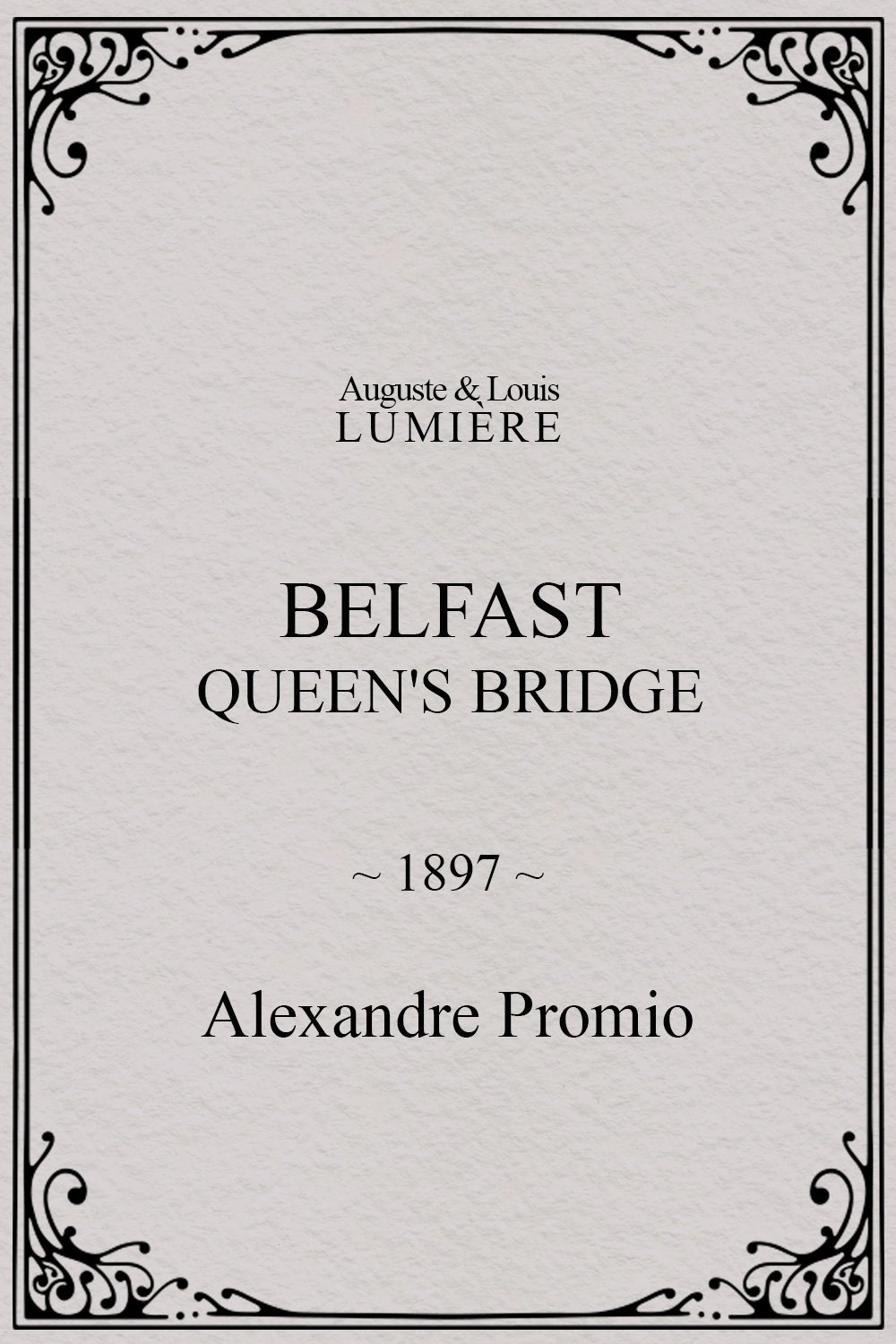 Belfast : Queen's Bridge