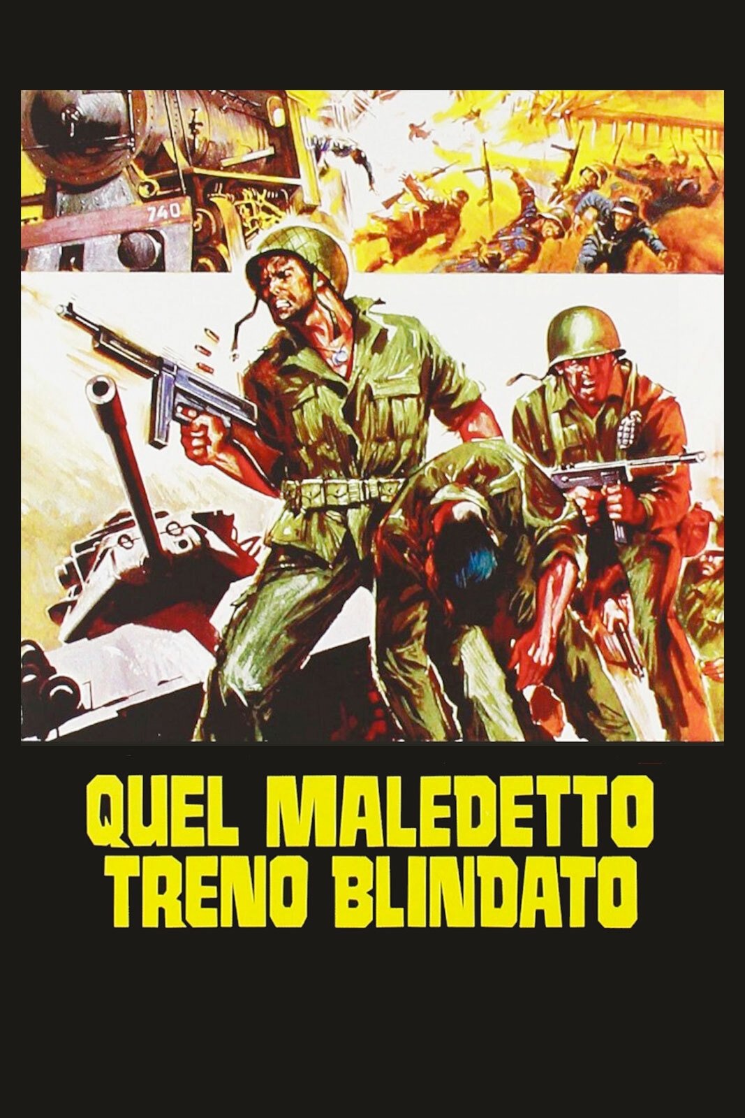 Poster de O Expresso Blindado da S.S. Nazista