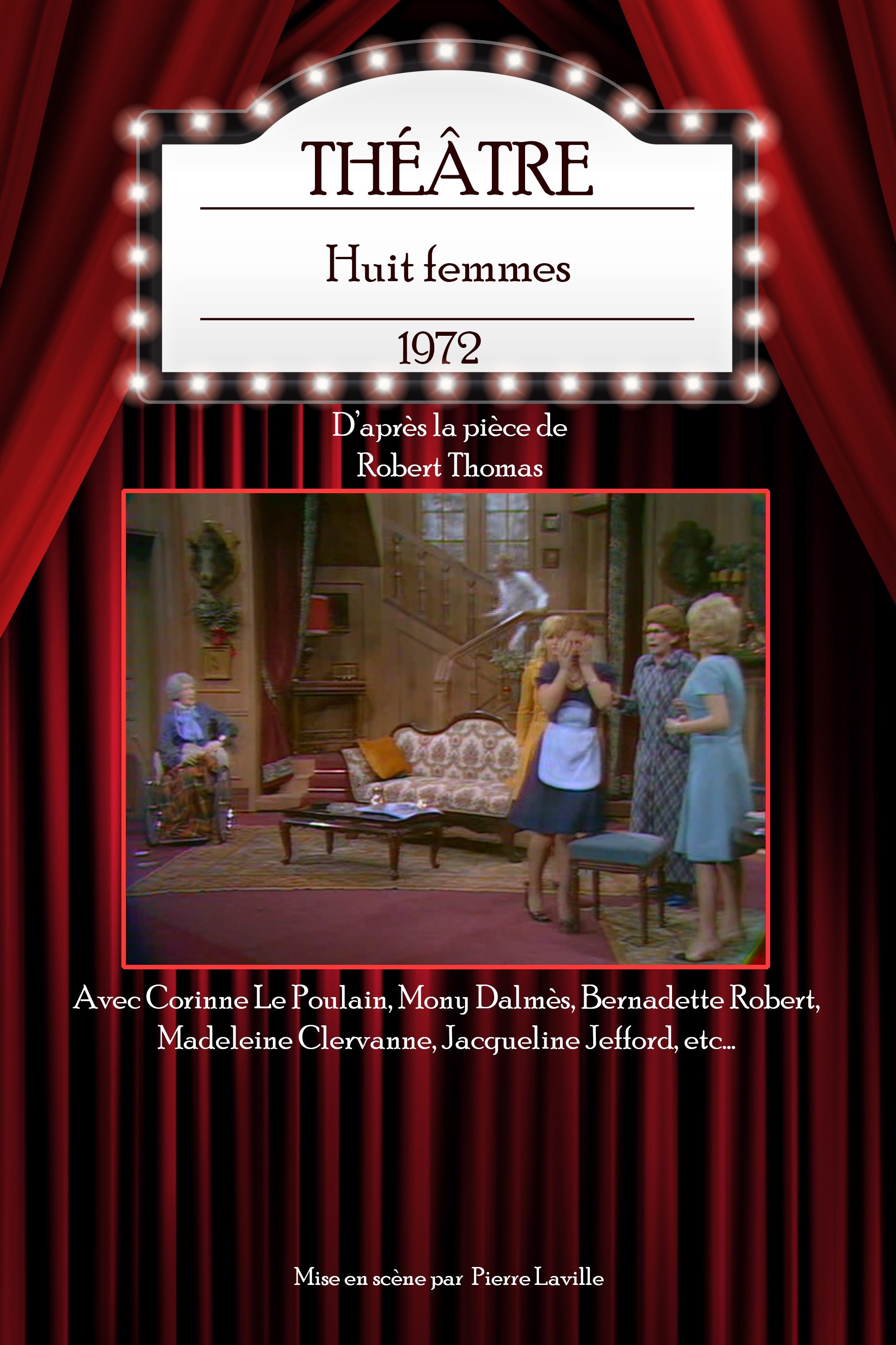 Poster de Huit femmes