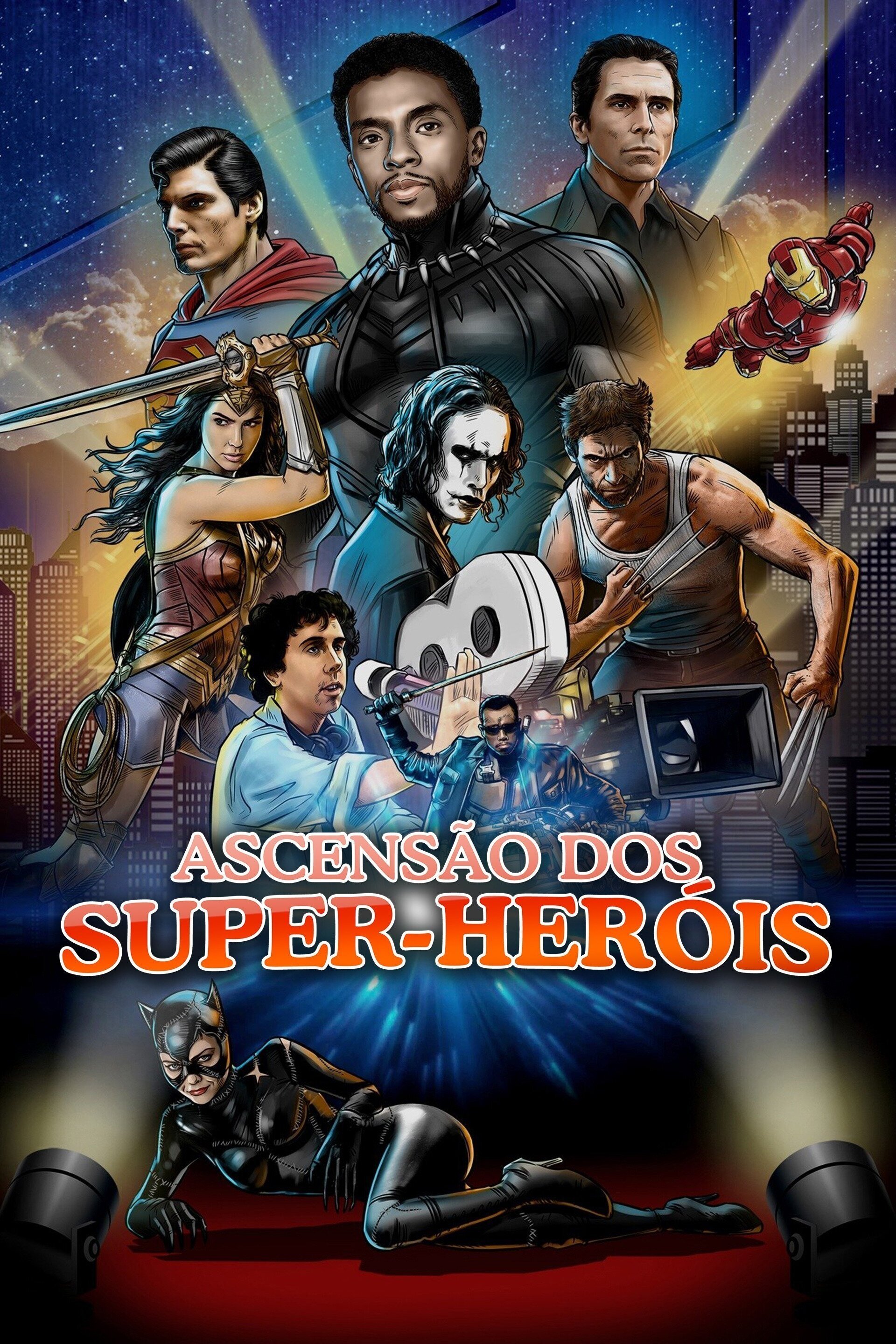 Poster de Ascensão dos Super-Heróis