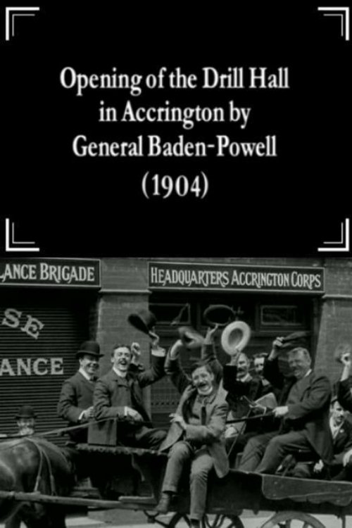 Poster de Opening of the Drill Hall in Accrington by General Baden-Powell