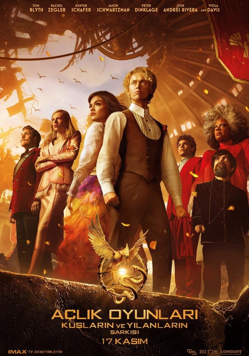 Açlık Oyunları: Kuşların ve Yılanların Şarkısı Poster