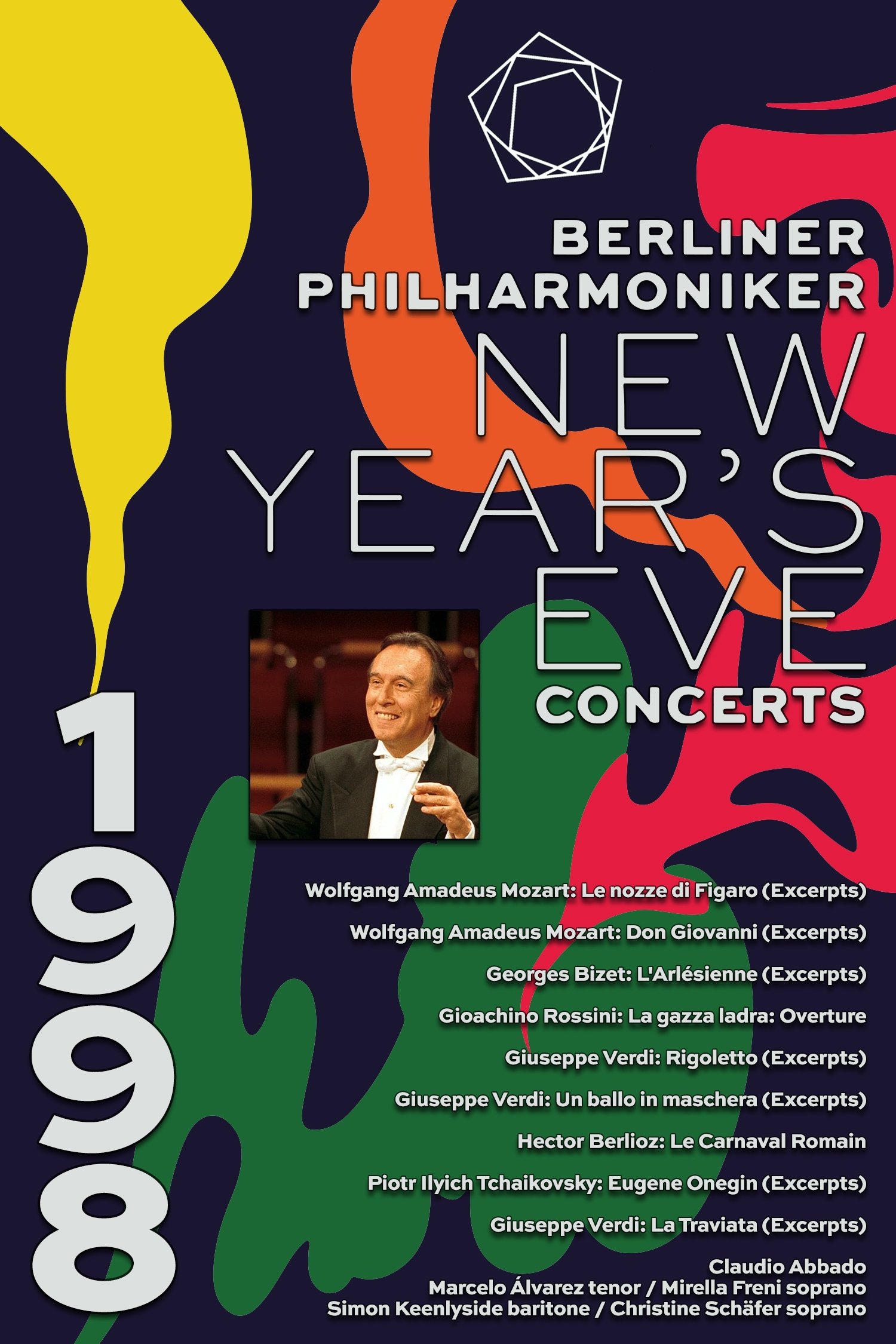 Poster de The Berliner Philharmoniker’s New Year’s Eve Concert: 1998