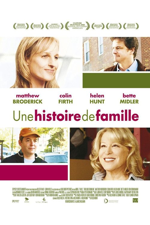 Affiche du film Une histoire de famille