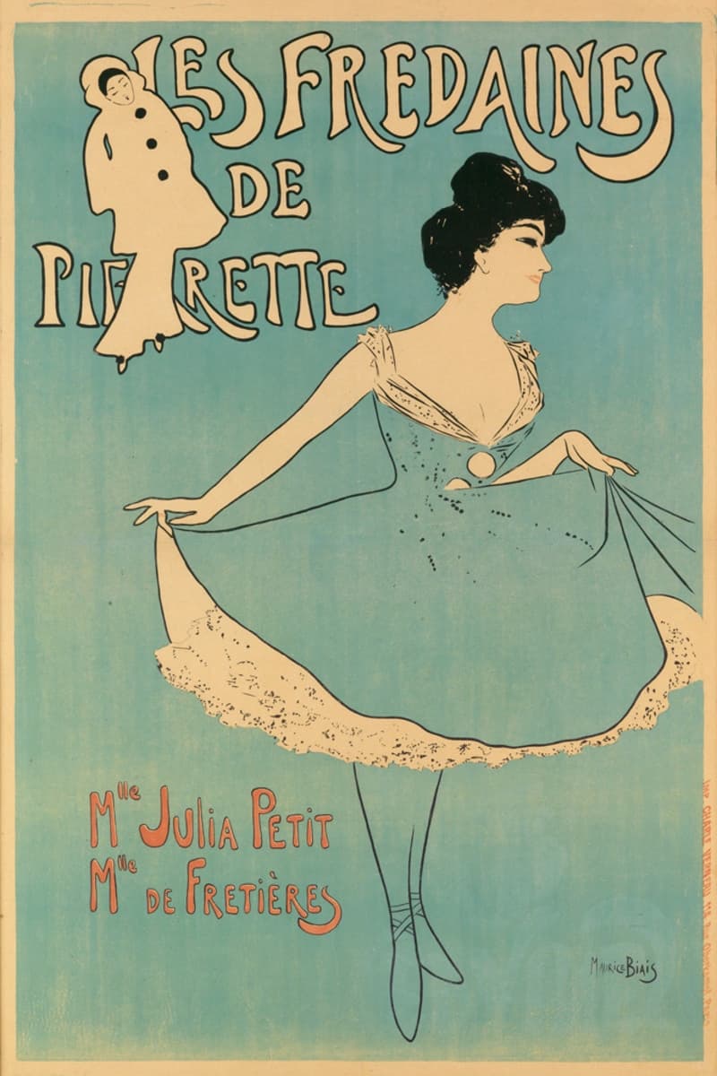 Poster de Le départ d'Arlequin et de Pierrette