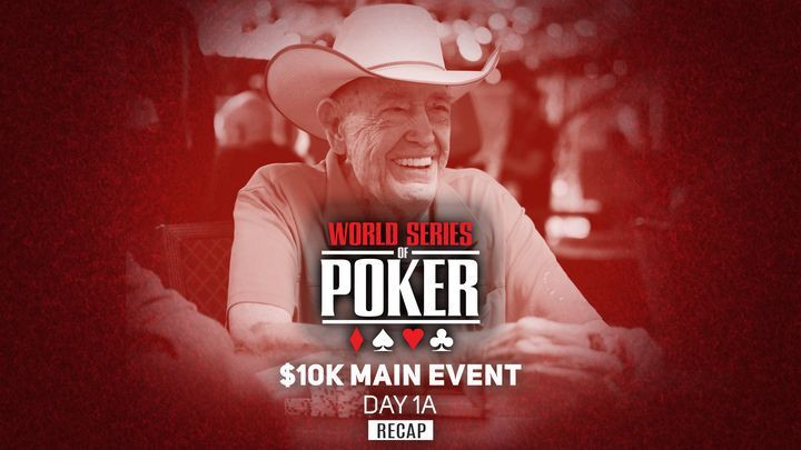 WSOP 2021 Main Event Day 1A Recap