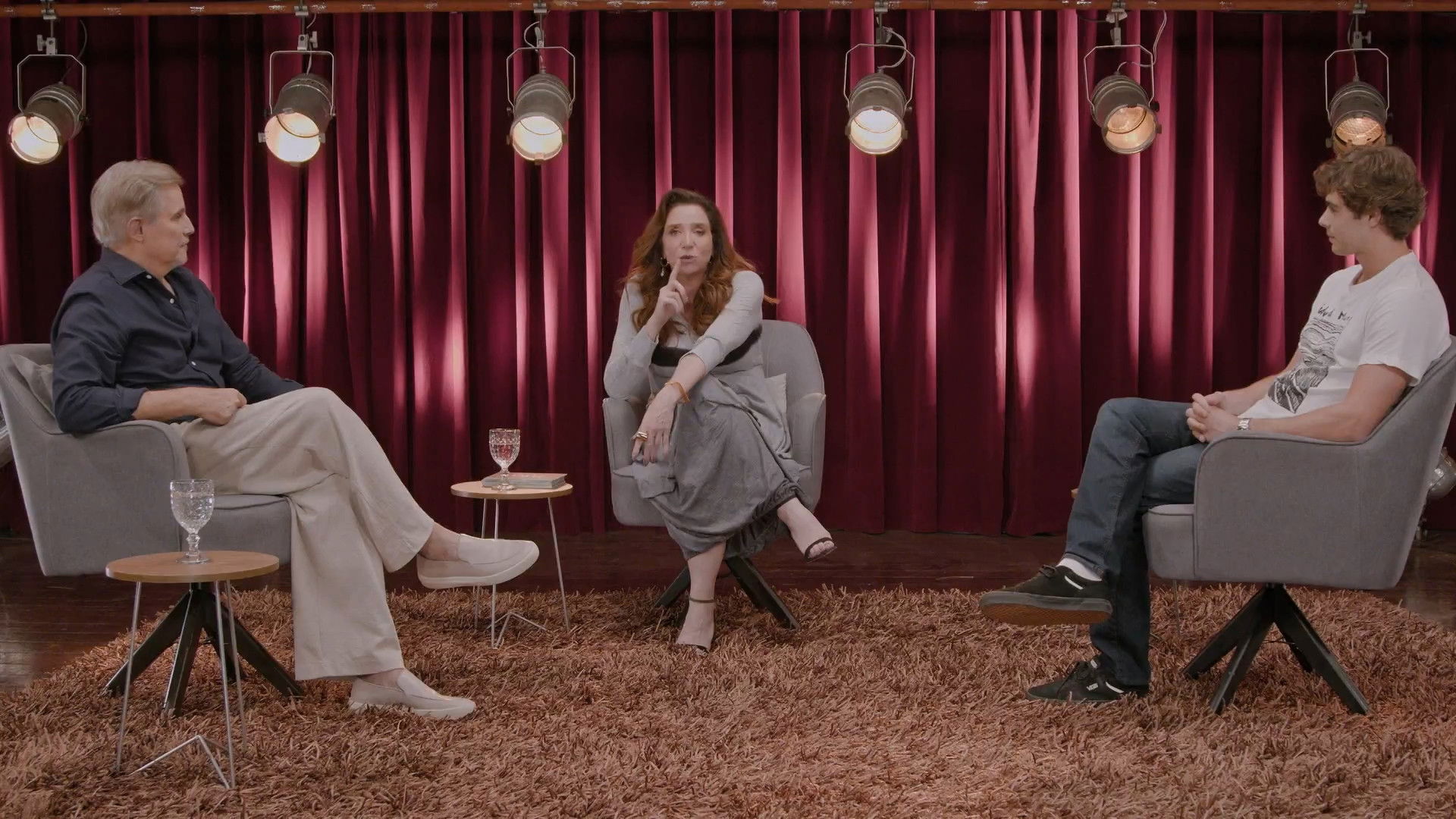 Edson Celulari e Rafael Vitti