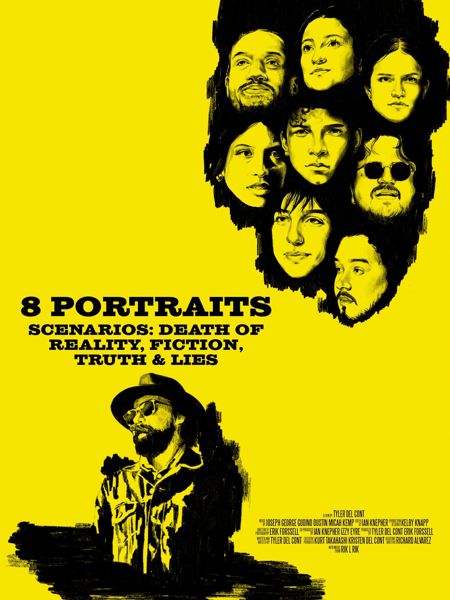 Poster de 8 Portraits, Scenarios: Death of Reality, Fiction, Truth & Lies