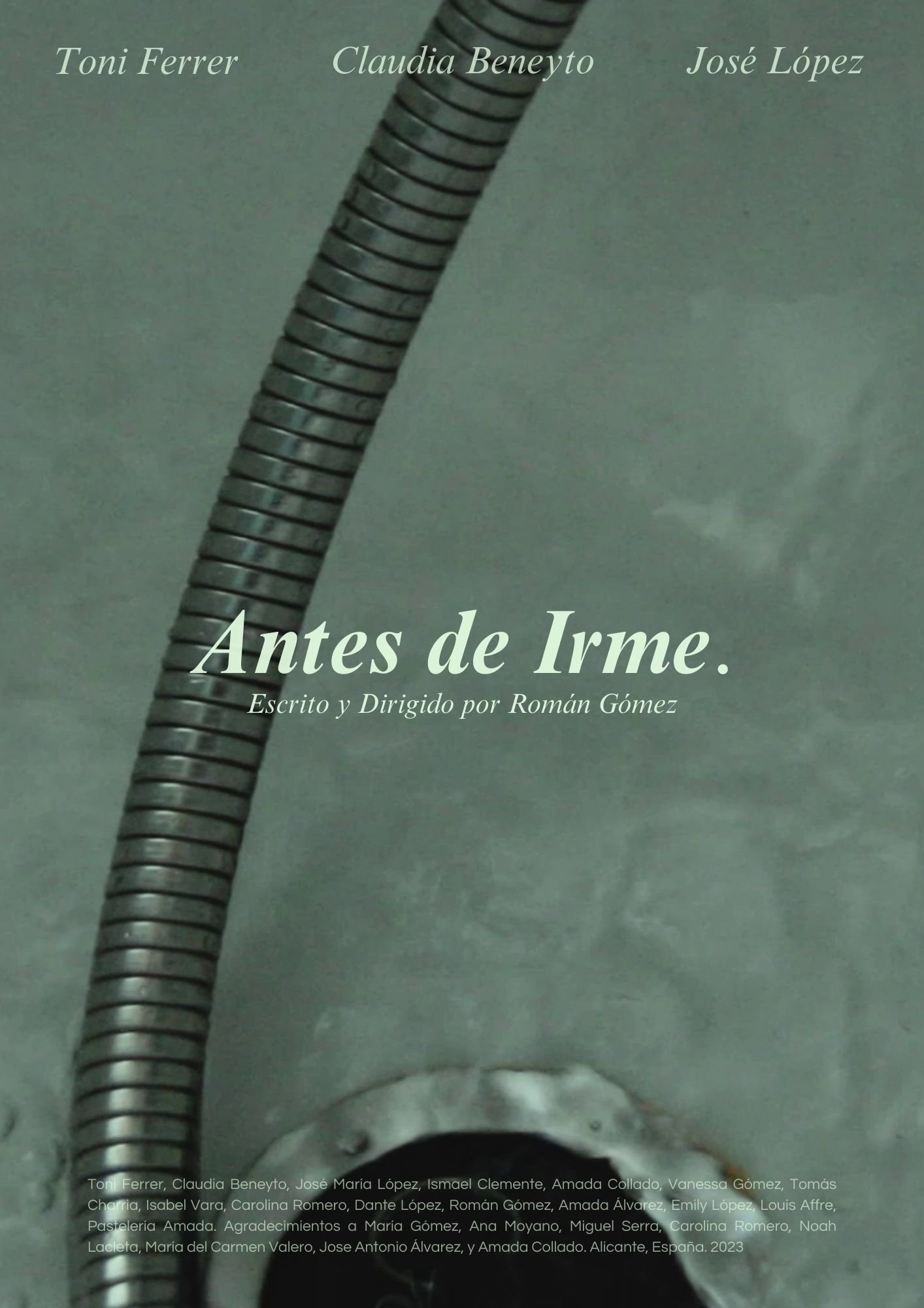 Poster de Antes de Irme