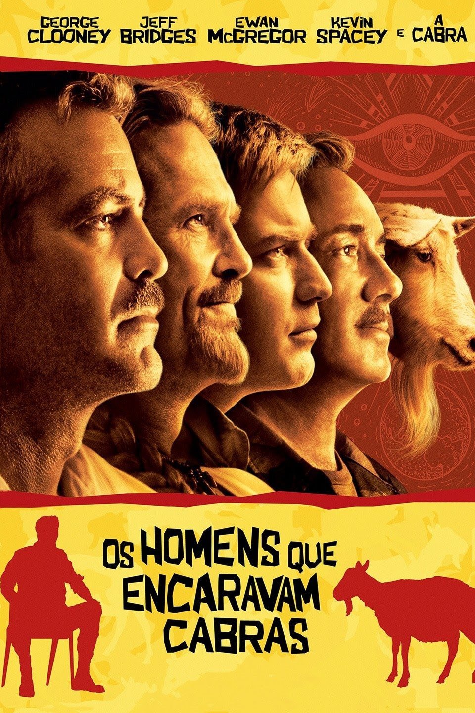 Poster de Os Homens Que Encaravam Cabras