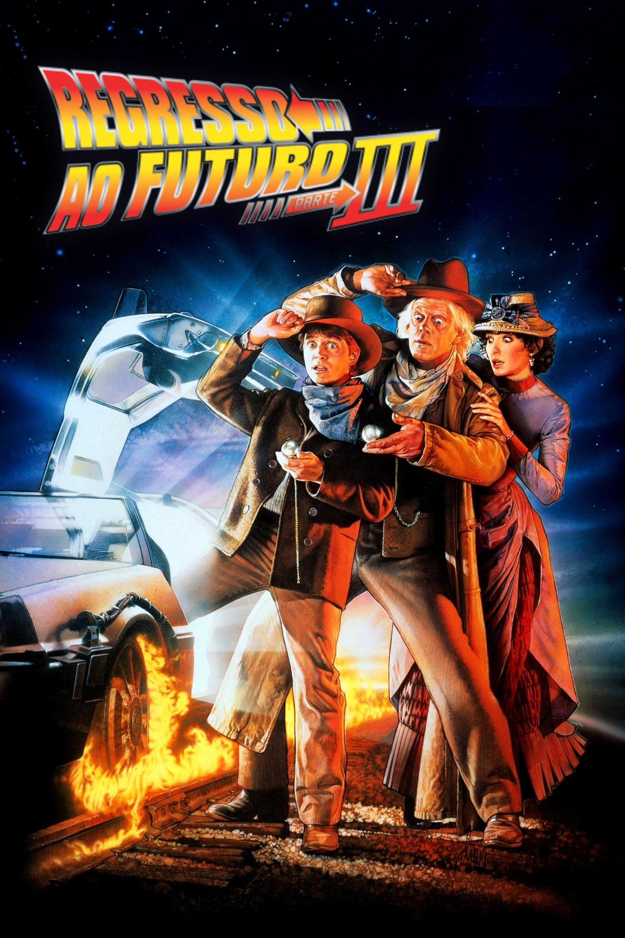 Poster de De Volta para o Futuro III