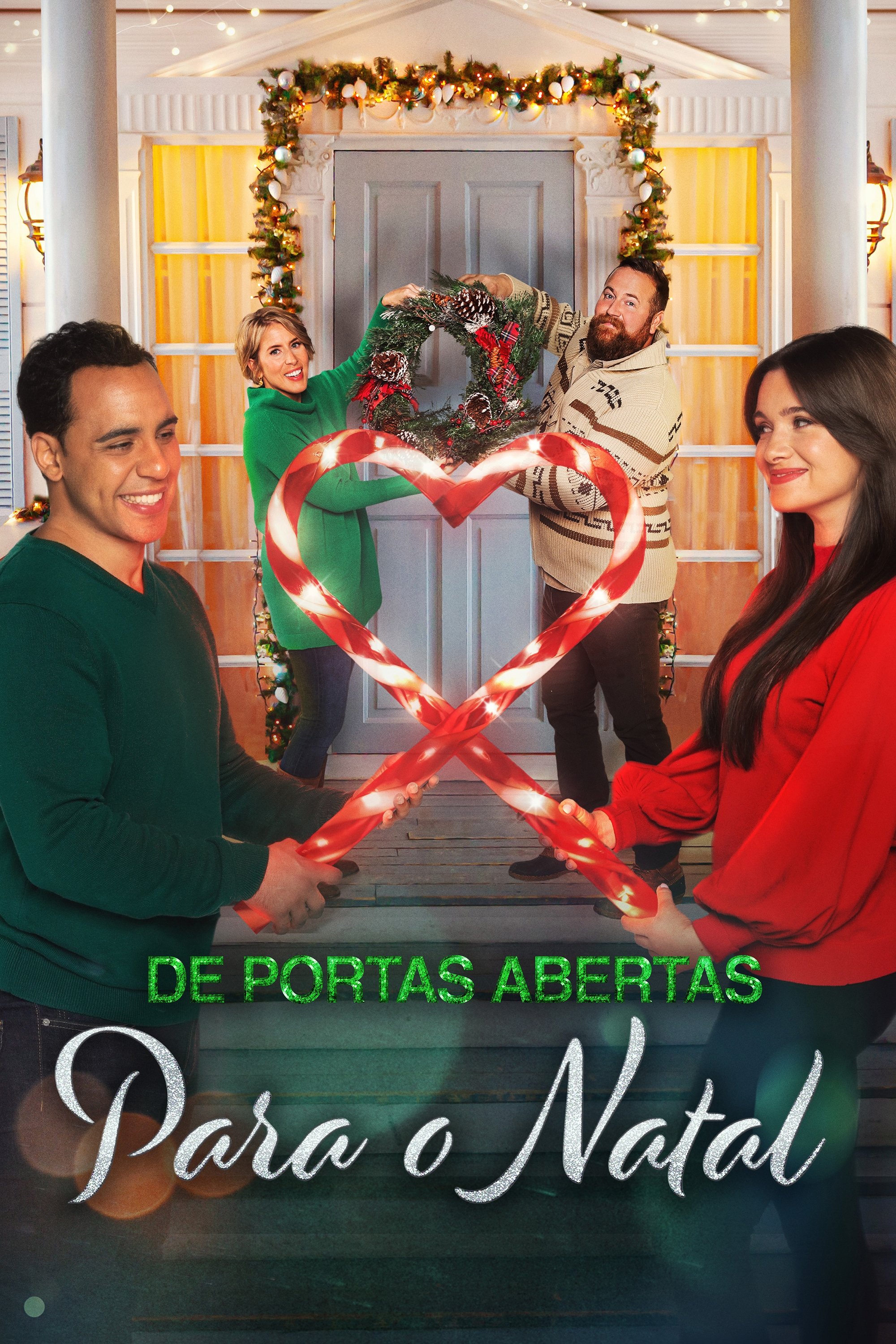Poster de De Portas Abertas Para o Natal