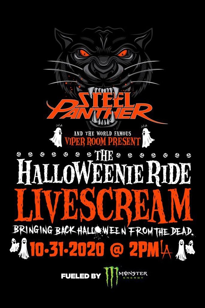 Poster de Steel Panther - The Halloweenie Ride Livescream