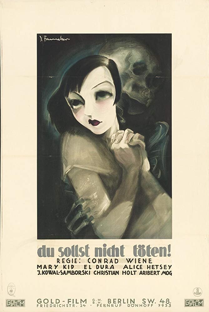 Poster de Eine Dirne ist ermordet worden
