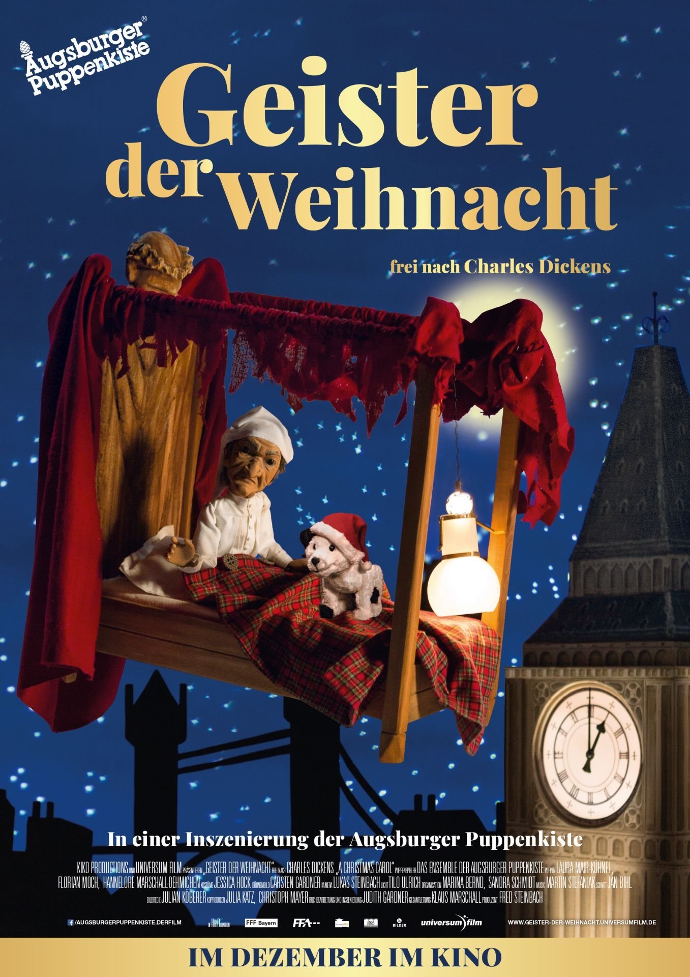 Poster de Augsburger Puppenkiste - Geister der Weihnacht