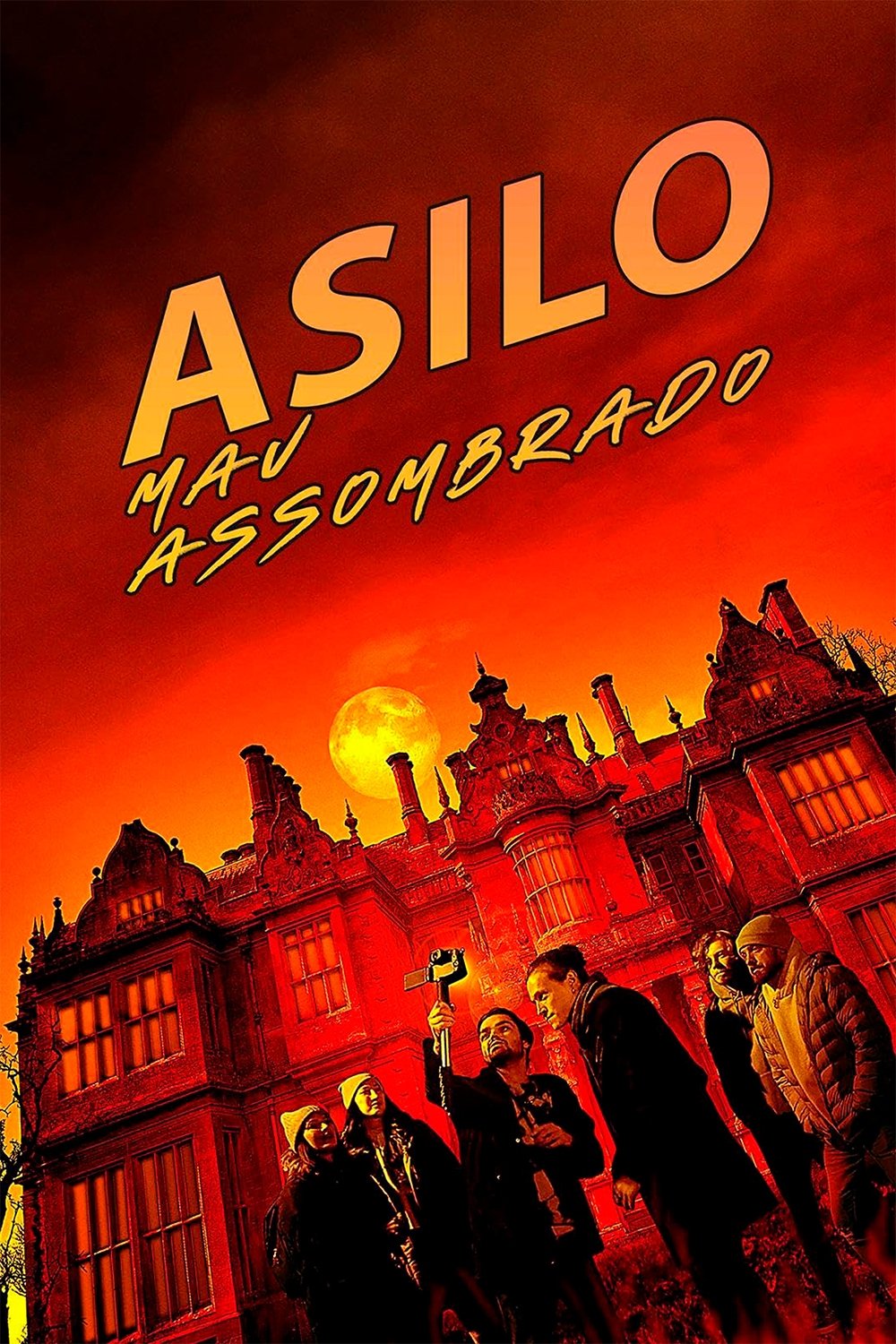 Poster de Asilo Mau Assombrado
