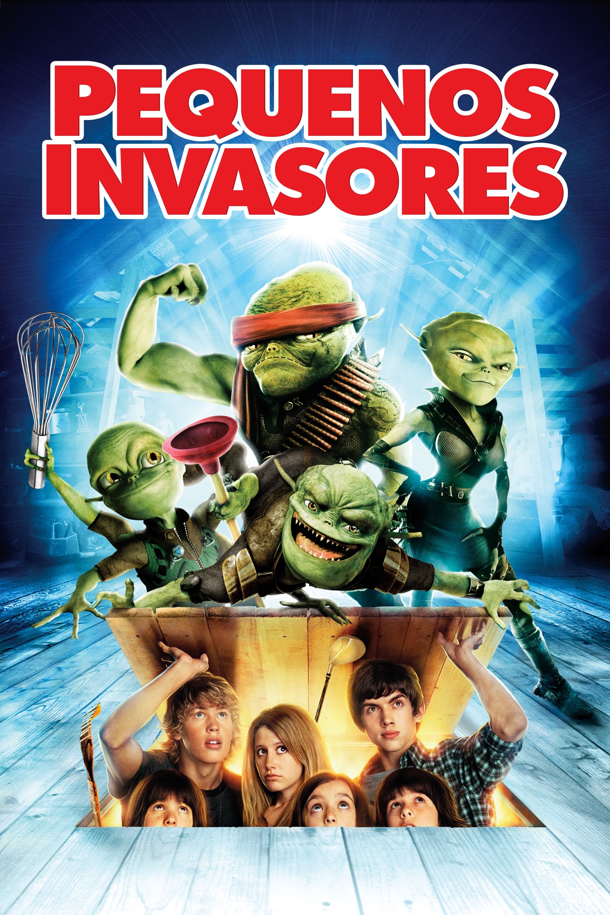 Poster de Pequenos Invasores