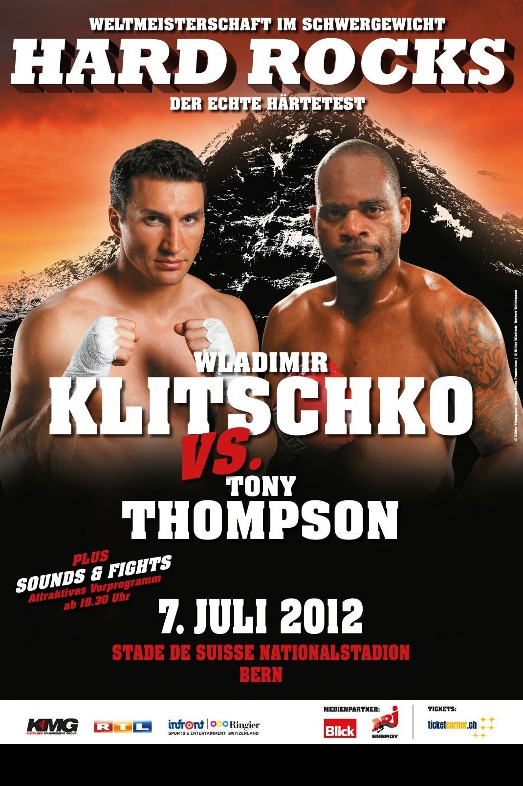Affiche du film Wladimir Klitschko vs. Tony Thompson