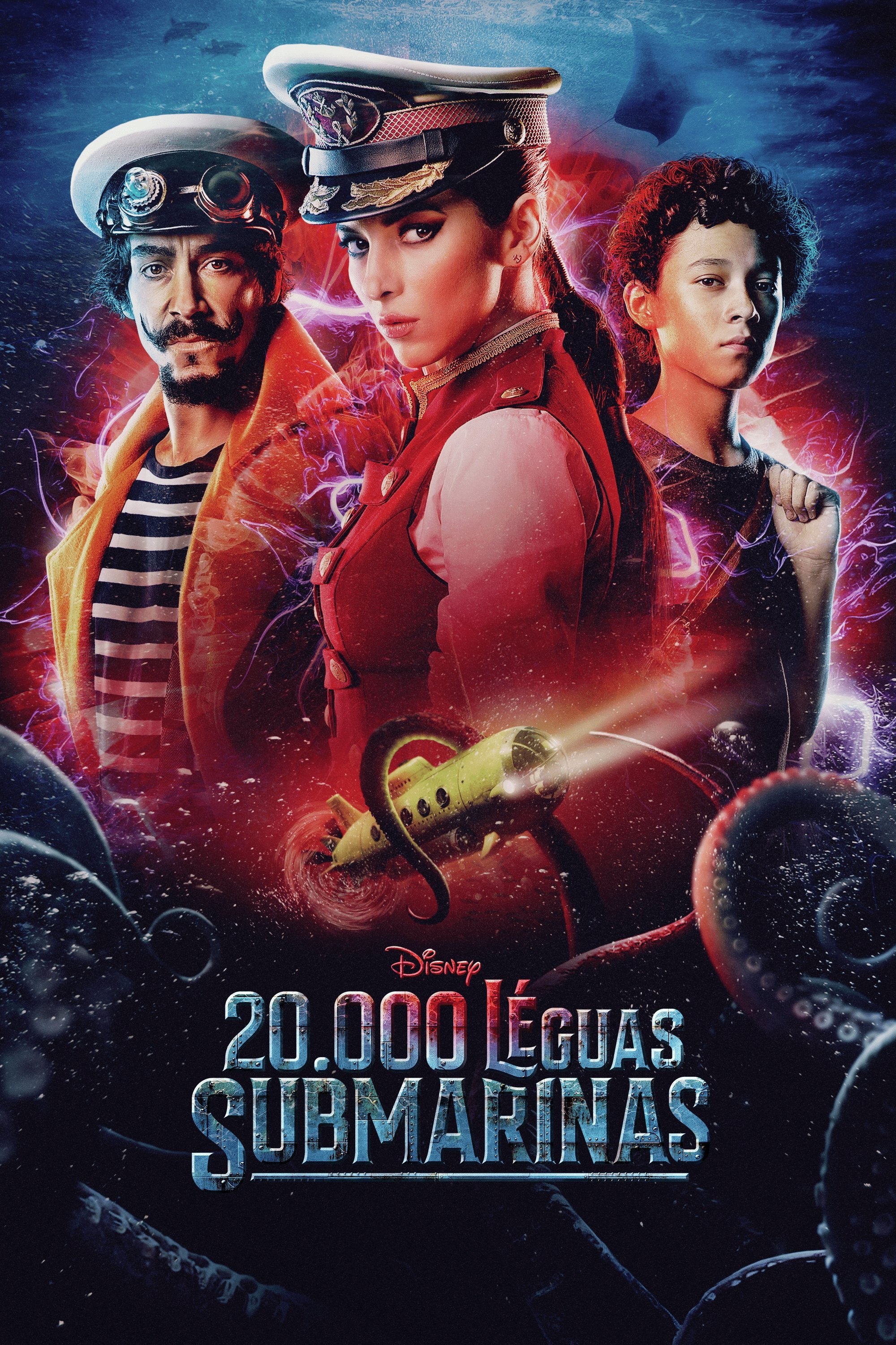 Poster de 20.000 Léguas Submarinas