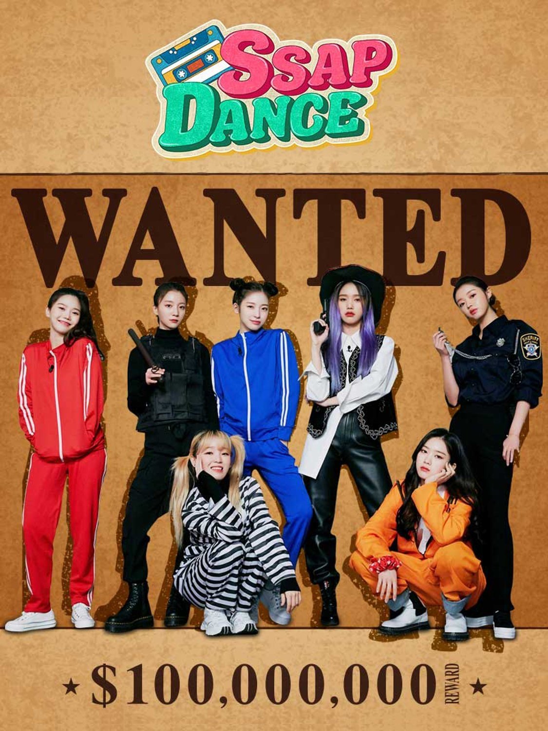 Poster de SSAP-DANCE 오마이걸