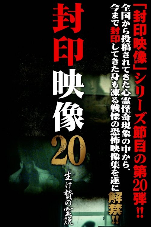 Poster de 封印映像20 生け贄の霊説