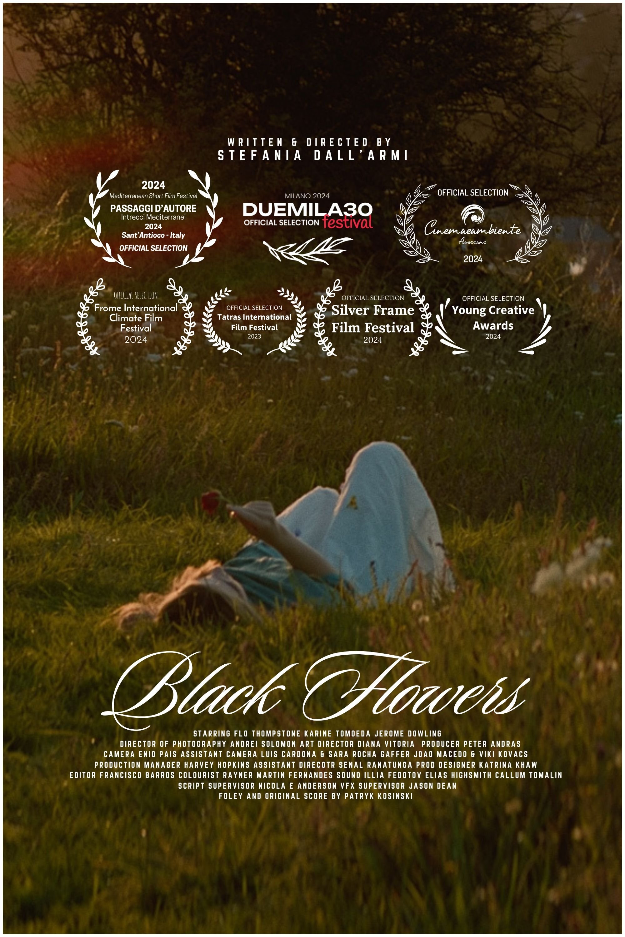 Poster de Black Flowers