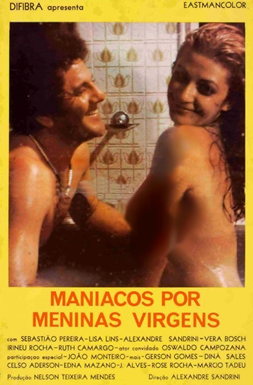 Poster de Maníacos por Meninas Virgens