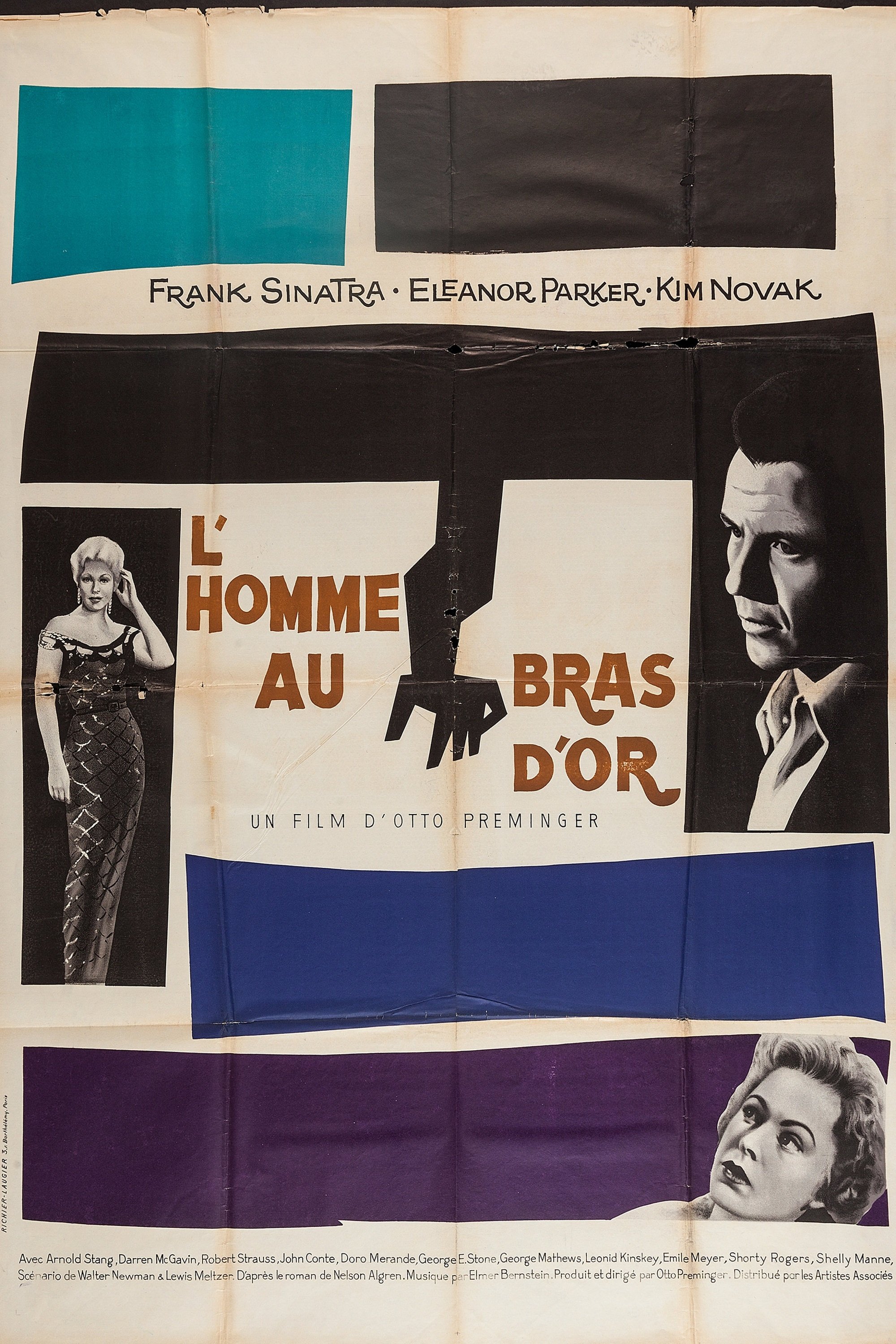 Affiche du film L'Homme au bras d'or